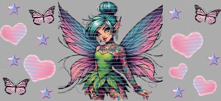 16oz Disney style-D-582